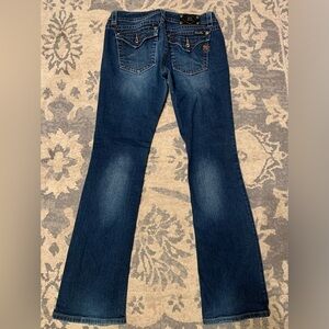 Miss Me Dark Blue Boot Cut Jeans